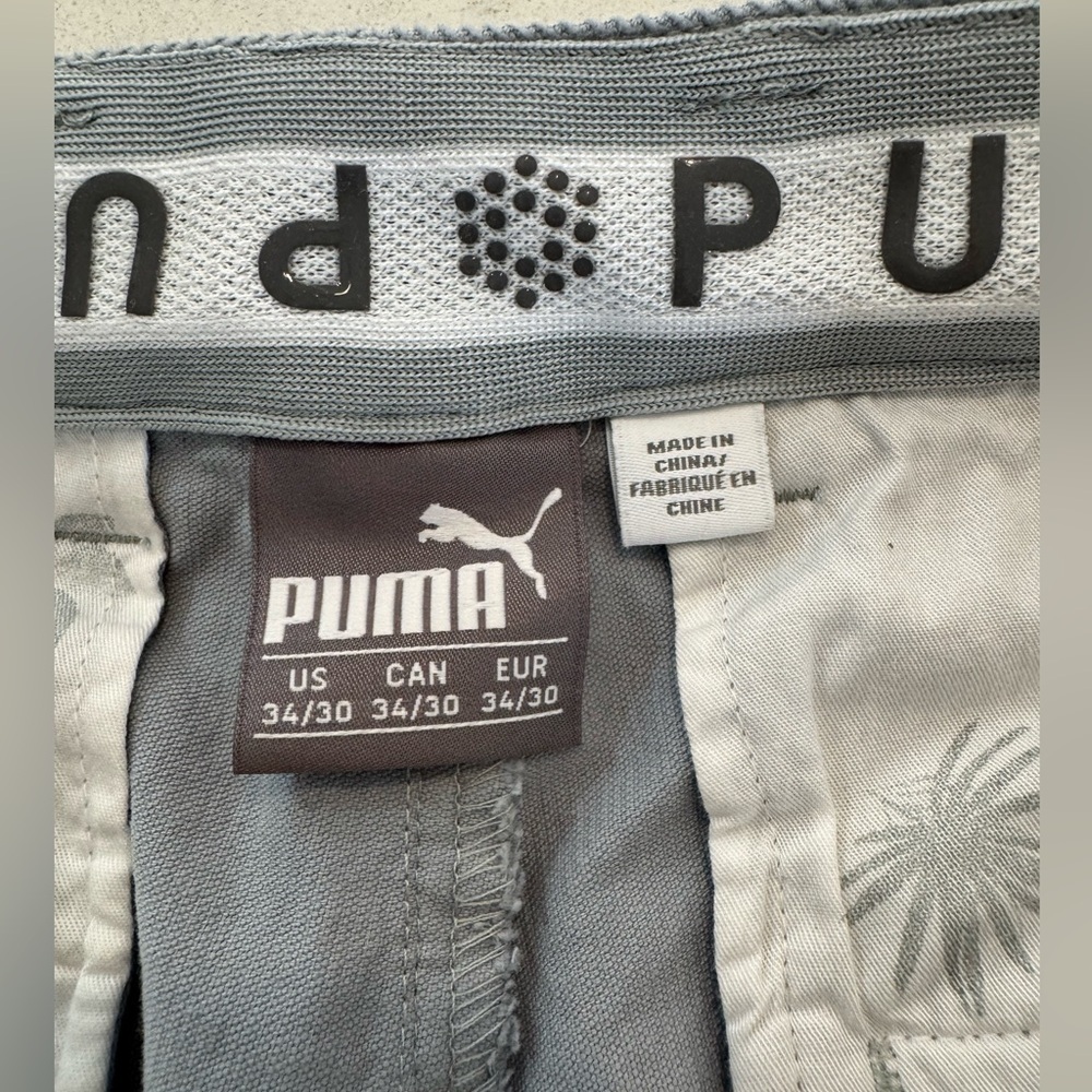 Puma Golf "The Golf Cord" - Corduroy Golf Pants -Lt Blue Sz 34x30 - Picture 3 of 8